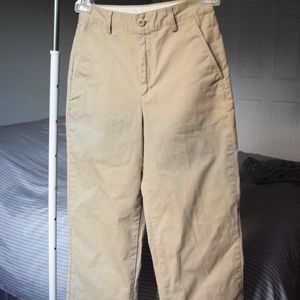 wide leg ankle pant
